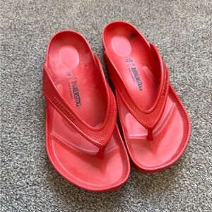 Birkenstock Red EVA Flip Flops Honolulu Essentials